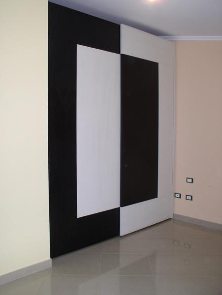 Enguil Specular - Armadio in frassino e noce