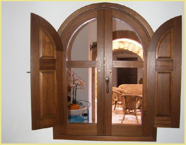 Passo Double - window in chestnut